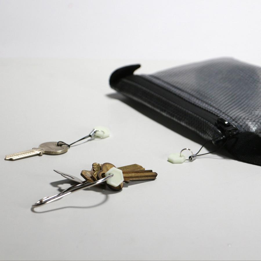 蓄光 キーホルダー CountyComm カウンティーコム UGM Mini Maker set of 5  ミニマーカー 5個セット 夜光 24時間発光 光る 目印 アウトドア ストラップ | DETAIL | 12