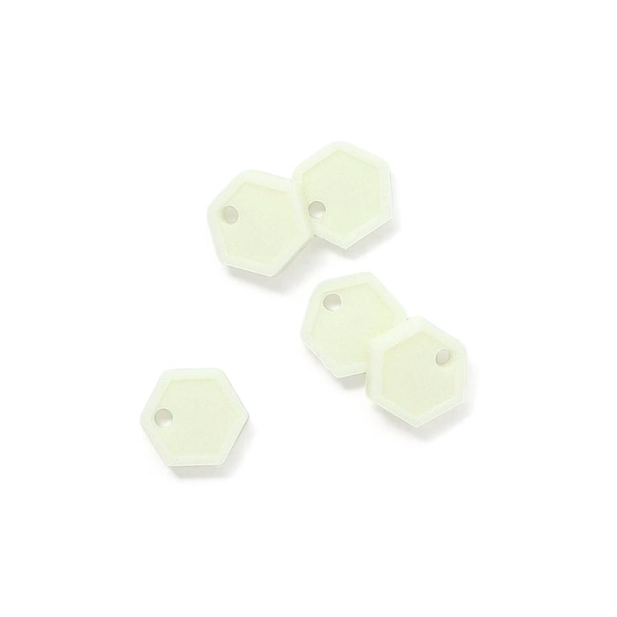 蓄光 キーホルダー CountyComm カウンティーコム UGM Mini Maker set of 5  ミニマーカー 5個セット 夜光 24時間発光 光る 目印 アウトドア ストラップ | DETAIL | 02