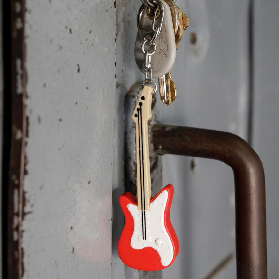 キーホルダー KIKKERLAND Noisy Key Light "Guitar" ノイジー キー ライト  ギター 光る ライト 音が鳴る | KIKKERLAND | 05