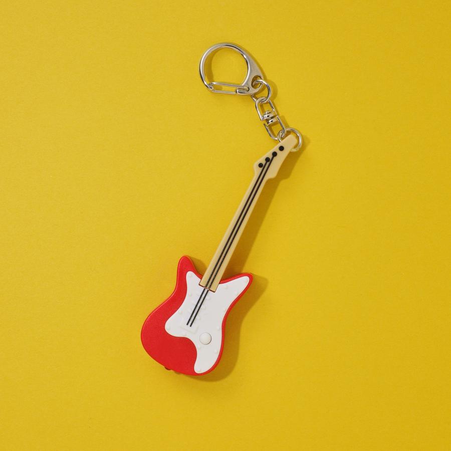 キーホルダー KIKKERLAND Noisy Key Light "Guitar" ノイジー キー ライト  ギター 光る ライト 音が鳴る | KIKKERLAND | 06