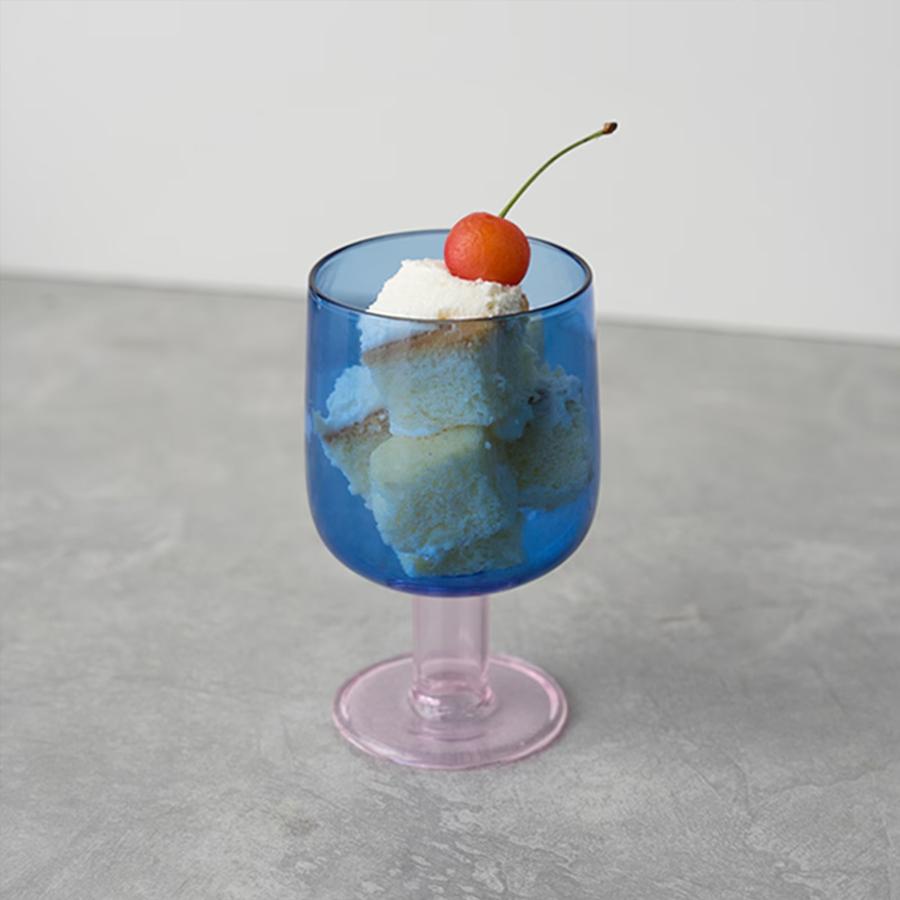 amabro アマブロ TWO TONE WINE GLASS - limited color  ツートーン ワイングラス ステム付き ショートステム 200ml 食洗機対応 スタッキング | amabro | 10
