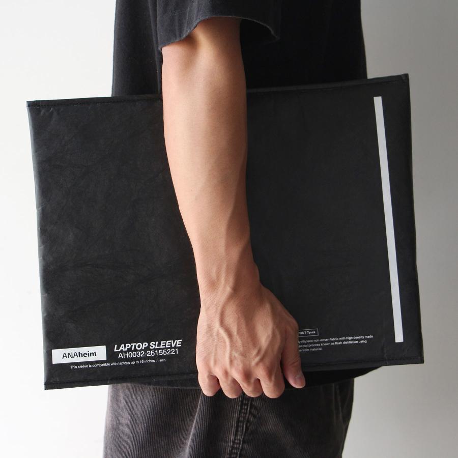 ノートパソコンケース ANAheim アナハイム Laptop Sleeve 16inch ラップトップスリーブ 16インチ 軽量 タイベック |  | 11