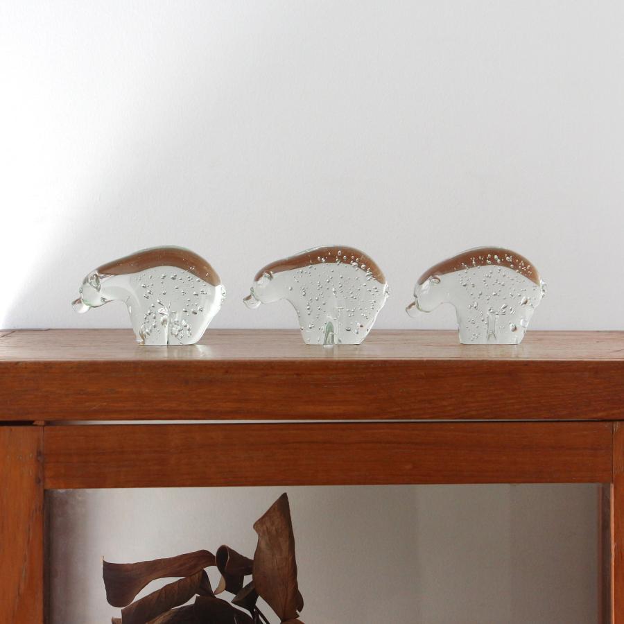 HERE by DETAIL ヒアバイディテール Glass Objet Polar Bear Small グラスオブジェ ポーラーベアー スモール | DETAIL | 09
