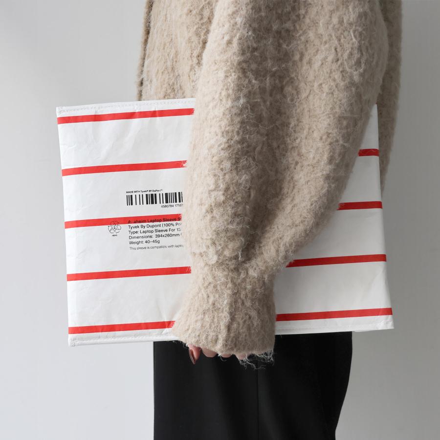 ノートパソコンケース / ANAheim アナハイム Laptop Sleeve Stripes 13inch ラップトップスリーブ ストライプス 13インチ / PCケース タイベック 軽量 |  | 12
