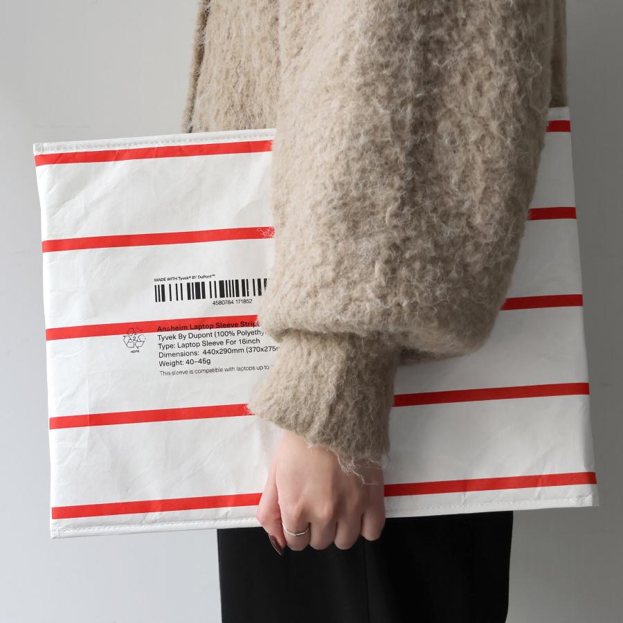 ノートパソコンケース / ANAheim アナハイム Laptop Sleeve Stripes 16inch ラップトップスリーブ ストライプス 16インチ / PCケース タイベック 軽量 | 