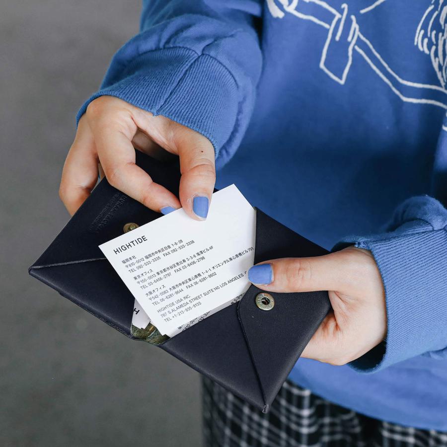 名刺入れ メンズ レディース DURAM ドゥラム 16009 直営店限定 名刺ケース カードケース 本革 レザー | HIGHTIDE