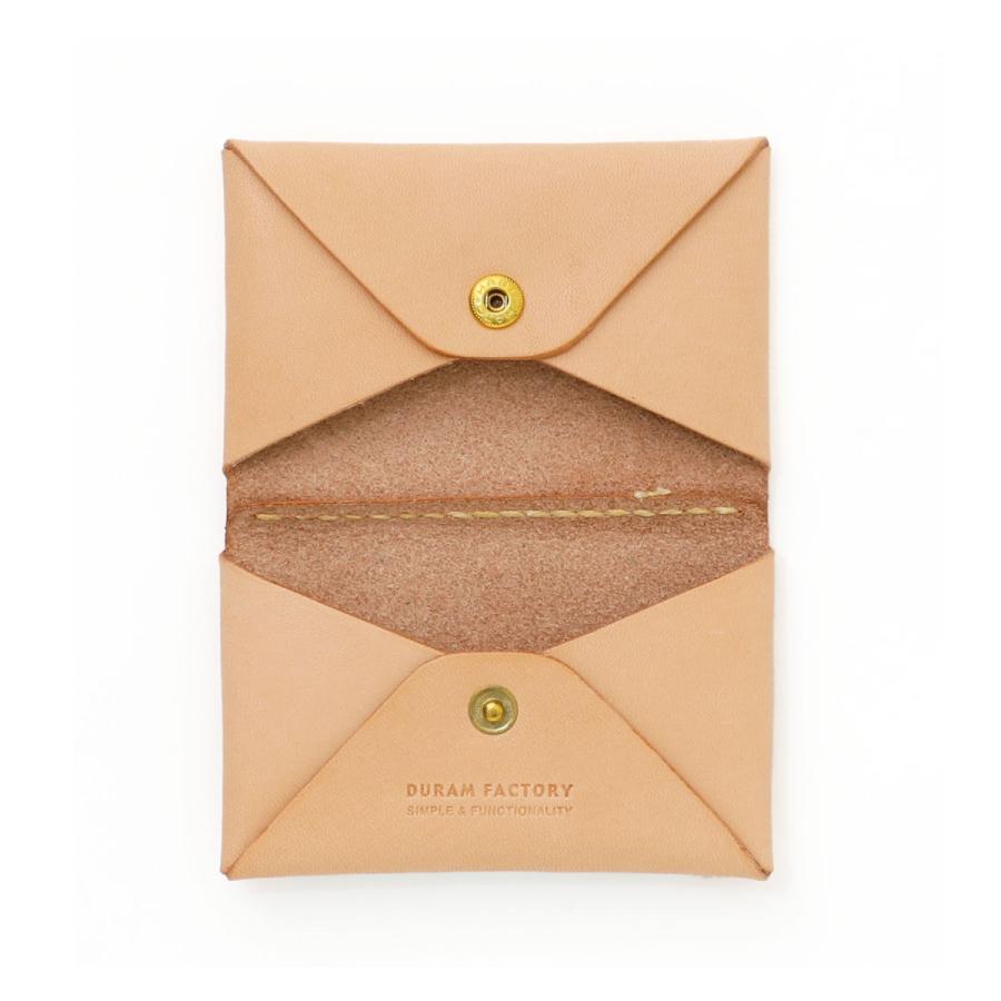 名刺入れ メンズ レディース DURAM ドゥラム 16009 直営店限定 名刺ケース カードケース 本革 レザー | HIGHTIDE | 08