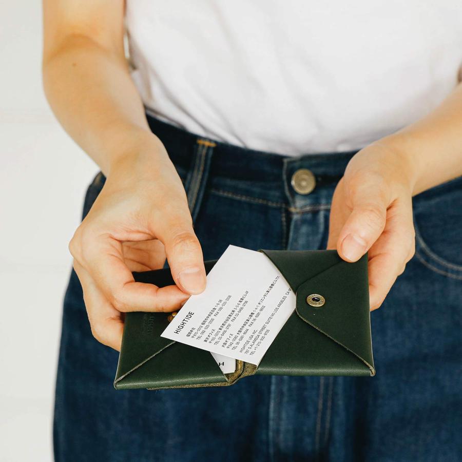 名刺入れ メンズ レディース DURAM ドゥラム 16009 直営店限定 名刺ケース カードケース 本革 レザー | HIGHTIDE | 12