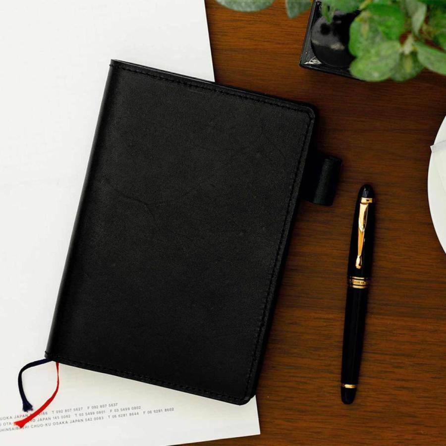 手帳カバー DURAM ドゥラム レザーダイアリーカバーA6 直営店限定 ブックカバー 革 本革 牛革 日本製 リフィル ギフト シンプル | DURAM FACTORY | 13