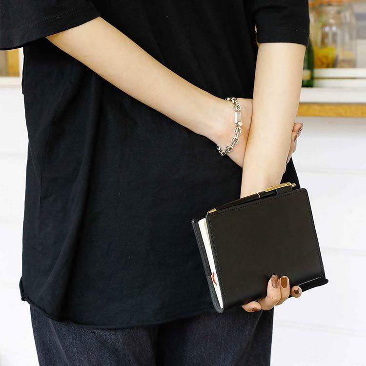 手帳カバー DURAM ドゥラム レザーダイアリーカバーB6 直営店限定 ブックカバー 革 本革 牛革 日本製 リフィル ギフト シンプル | DURAM FACTORY | 13