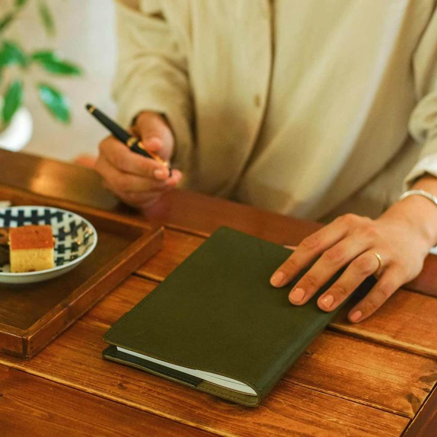 手帳カバー DURAM ドゥラム レザーダイアリーカバーB6 直営店限定 ブックカバー 革 本革 牛革 日本製 リフィル ギフト シンプル | DURAM FACTORY | 14