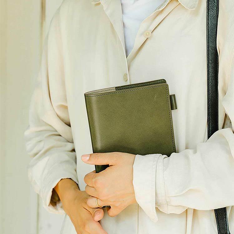 手帳カバー DURAM ドゥラム レザーダイアリーカバーB6 直営店限定 ブックカバー 革 本革 牛革 日本製 リフィル ギフト シンプル | DURAM FACTORY | 16