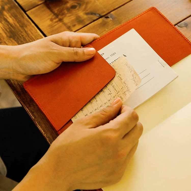 手帳カバー DURAM ドゥラム レザーダイアリーカバーB6 直営店限定 ブックカバー 革 本革 牛革 日本製 リフィル ギフト シンプル | DURAM FACTORY | 17