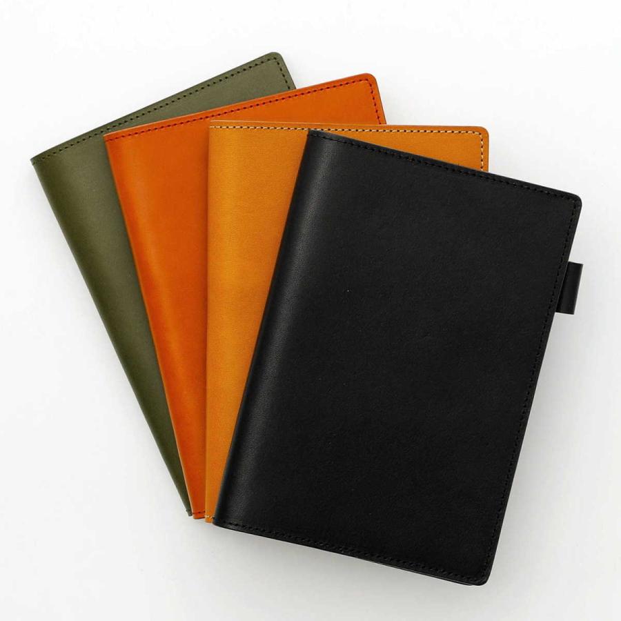 手帳カバー DURAM ドゥラム レザーダイアリーカバーB6 直営店限定 ブックカバー 革 本革 牛革 日本製 リフィル ギフト シンプル | DURAM FACTORY | 08