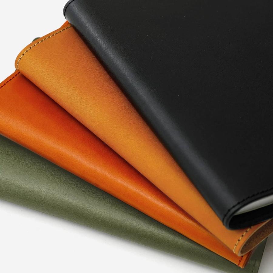手帳カバー DURAM ドゥラム レザーダイアリーカバーA5 直営店限定 ブックカバー 革 本革 牛革 日本製 リフィル ギフト シンプル | DURAM FACTORY | 06