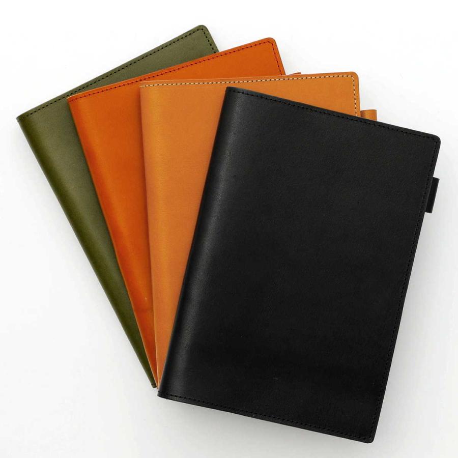 手帳カバー DURAM ドゥラム レザーダイアリーカバーA5 直営店限定 ブックカバー 革 本革 牛革 日本製 リフィル ギフト シンプル | DURAM FACTORY | 08