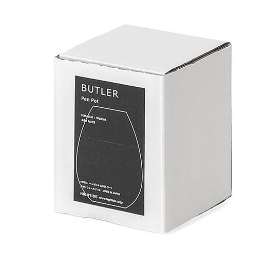 ペン立て 木製 Butler バトラー ペンポットA ウォールナット ペンスタンド ペン入れ 可愛い おしゃれ オフィス 日本製｜htdd｜03