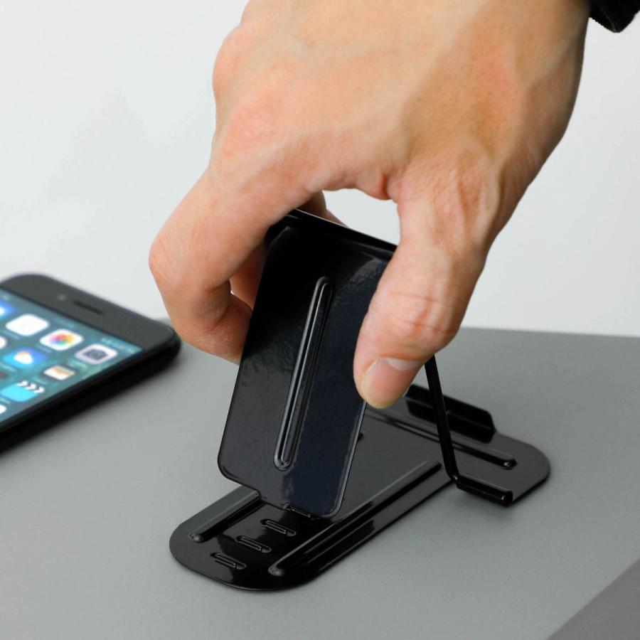 ガジェットレスト スマホスタンド 折りたたみ タブレットスタンド スマートフォン スタンド iPhoneスタンド iPadスタンド HIGHTIDE ハイタイド | HIGHTIDE | 14