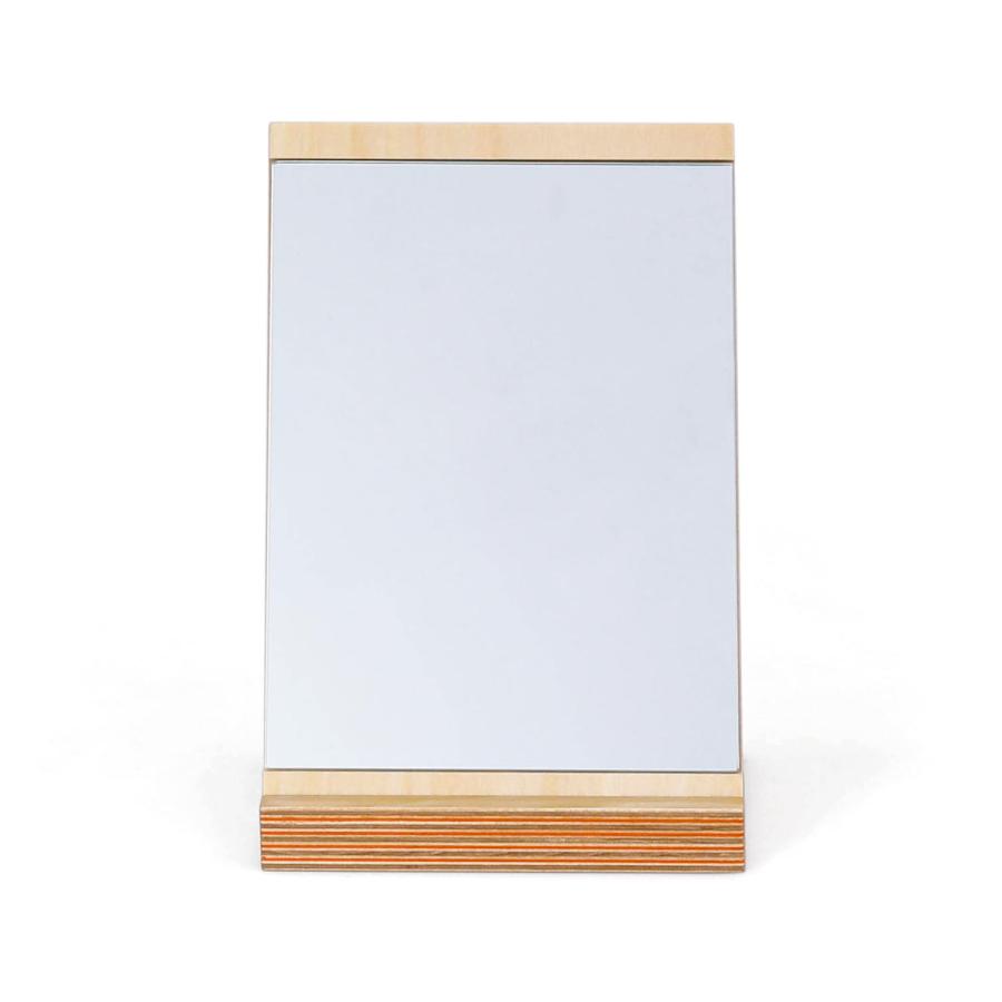 卓上ミラー New Edition Furniture デスクミラー スタンドミラー 鏡 手鏡 メイクミラー 木製 おしゃれ 日本製 | HIGHTIDE | 03