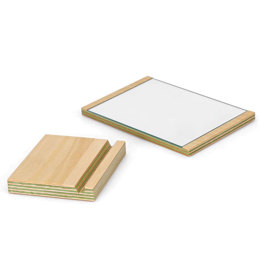 卓上ミラー New Edition Furniture デスクミラー スタンドミラー 鏡 手鏡 メイクミラー 木製 おしゃれ 日本製 | HIGHTIDE | 06