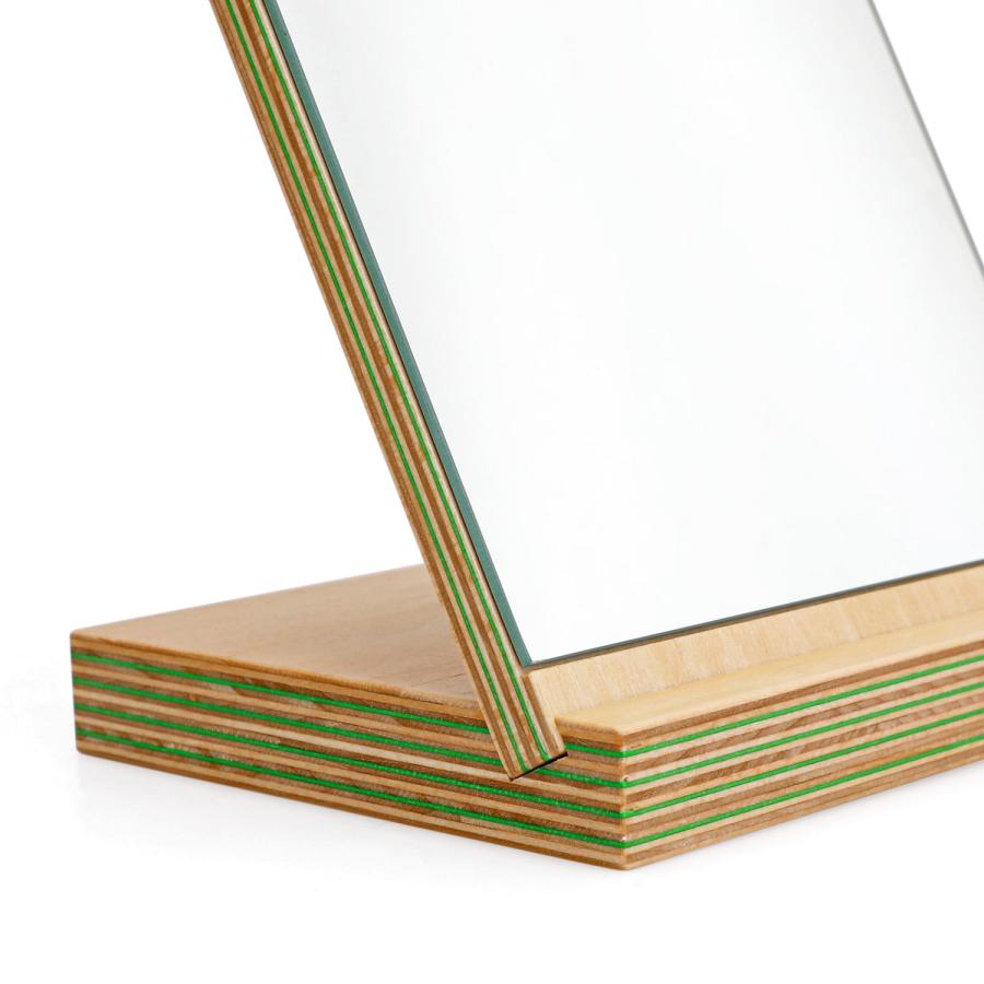 卓上ミラー New Edition Furniture デスクミラー スタンドミラー 鏡 手鏡 メイクミラー 木製 おしゃれ 日本製 | HIGHTIDE | 07