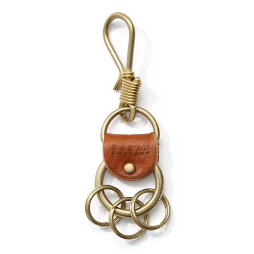 DURAM ドゥラム レザー 革 フック付きキーホルダー 13019 | HIGHTIDE | 03