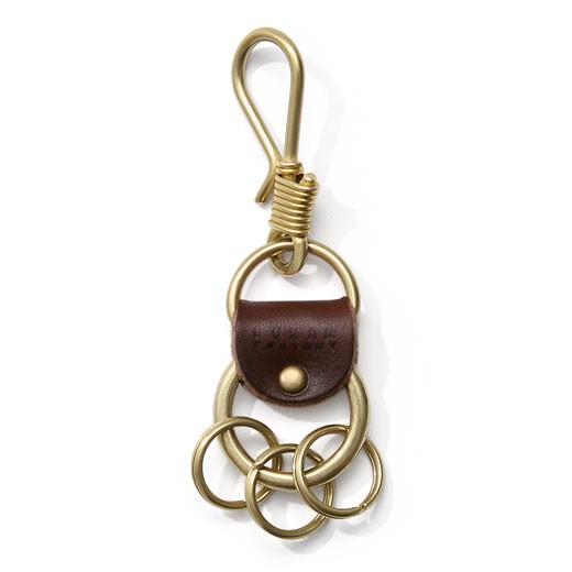 DURAM ドゥラム レザー 革 フック付きキーホルダー 13019 | HIGHTIDE | 04