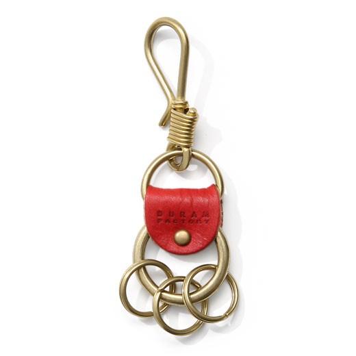 DURAM ドゥラム レザー 革 フック付きキーホルダー 13019 | HIGHTIDE | 05