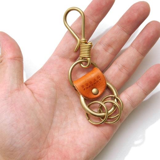 DURAM ドゥラム レザー 革 フック付きキーホルダー 13019 | HIGHTIDE | 07