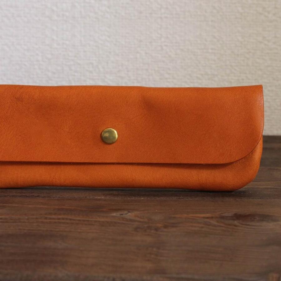 小物入れ DURAM ドゥラム フラップポーチ M 革 レザー ポーチ ペンケース 筆箱 おしゃれ シンプル レディース メンズ 旅行 トラベル | HIGHTIDE | 12