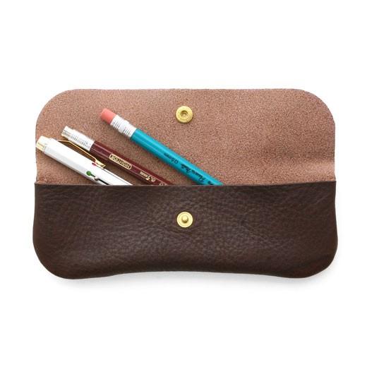 小物入れ DURAM ドゥラム フラップポーチ M 革 レザー ポーチ ペンケース 筆箱 おしゃれ シンプル レディース メンズ 旅行 トラベル | HIGHTIDE | 07