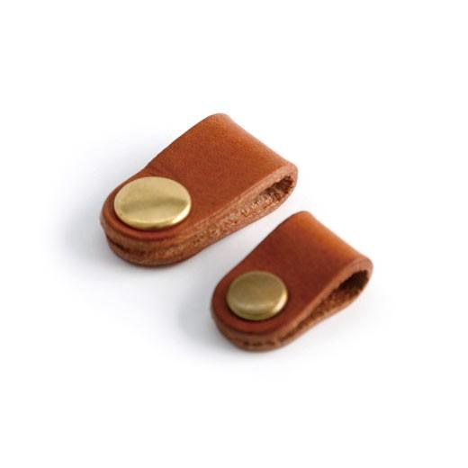 DURAM ドゥラム レザー 革 コードホルダーS 14011 イヤホンコードホルダー コードリール イヤホンクリップ 収納 結束バンド ケーブルバンド 革 レザー 日本製 | HIGHTIDE | 11