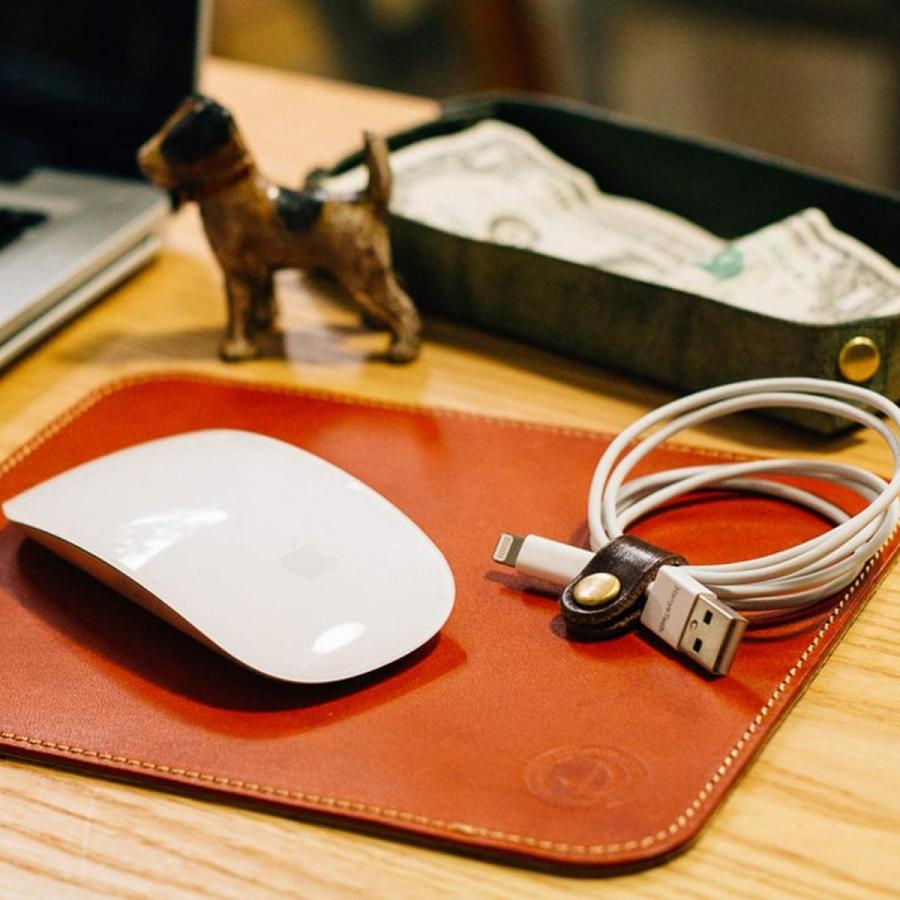 DURAM ドゥラム レザー 革 コードホルダーS 14011 イヤホンコードホルダー コードリール イヤホンクリップ 収納 結束バンド ケーブルバンド 革 レザー 日本製 | HIGHTIDE | 14