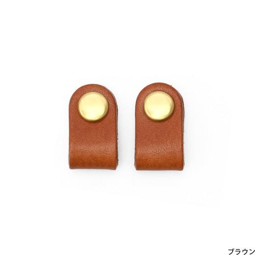 DURAM ドゥラム レザー 革 コードホルダーS 14011 イヤホンコードホルダー コードリール イヤホンクリップ 収納 結束バンド ケーブルバンド 革 レザー 日本製 | HIGHTIDE | 02