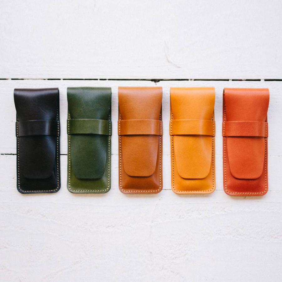 ペンケース DURAM ドゥラム フラップペンケース 15013 本革 レザー 日本製 シンプル | DURAM FACTORY | 13