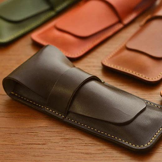 ペンケース DURAM ドゥラム フラップペンケース 15013 本革 レザー 日本製 シンプル | DURAM FACTORY | 10