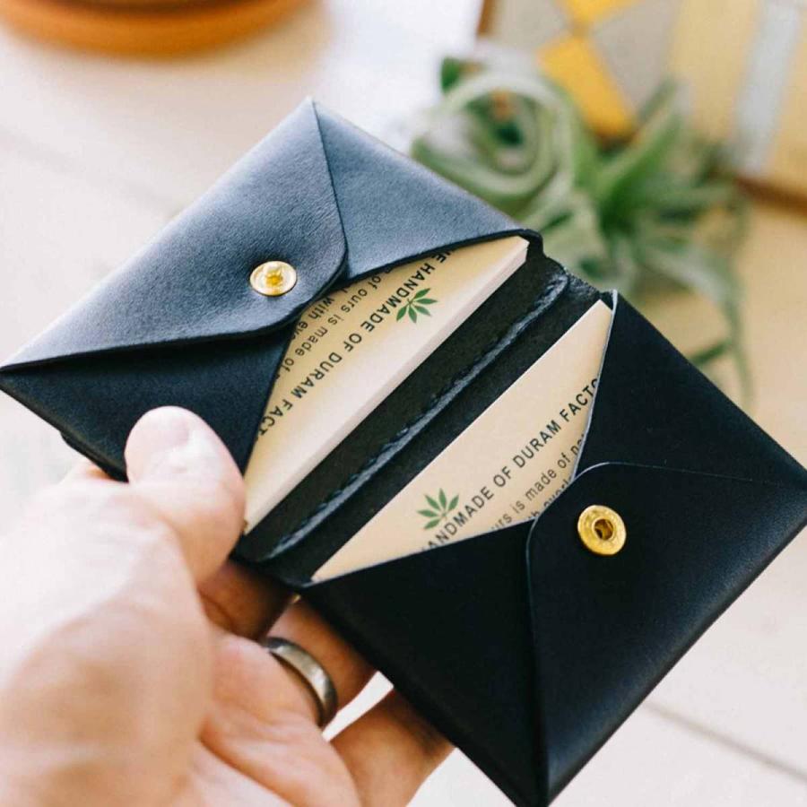 名刺入れ メンズ レディース DURAM ドゥラム カードケース 16009 本革 レザー ハイタイド | HIGHTIDE | 16