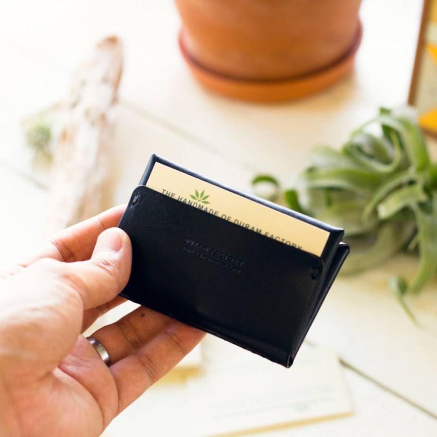 名刺入れ メンズ レディース DURAM ドゥラム カードケース 16009 本革 レザー ハイタイド | HIGHTIDE | 18