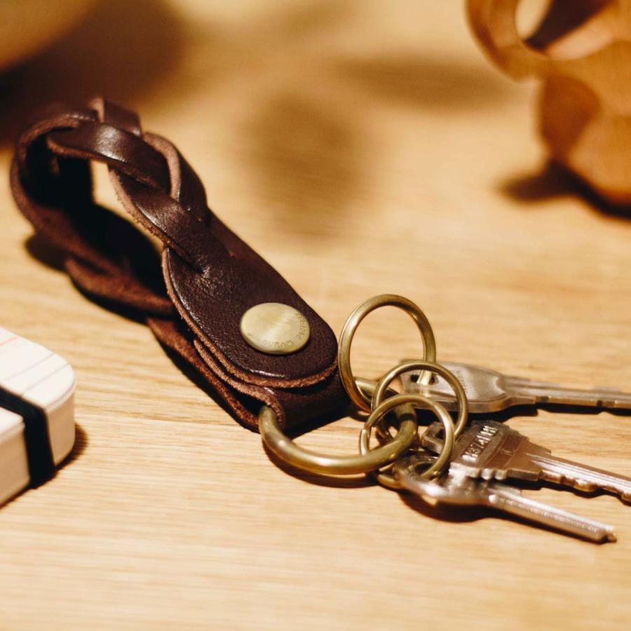 キーホルダー Duram ドゥラム 編み上げキーホルダー キーチェーン 本革 レザー 鍵 メンズ レディース 日本製 おしゃれ ギフト プレゼント | DURAM FACTORY | 12