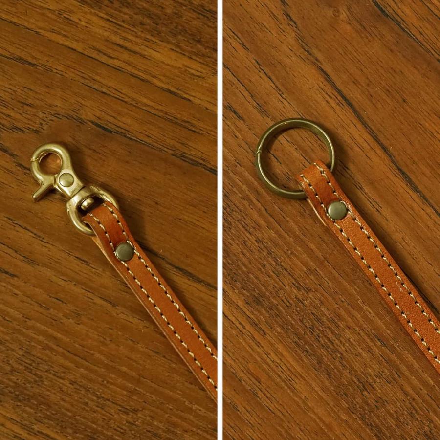 マルチストラップ Duram ドゥラム ロング 22016 革 本革 レザー キーホルダー ハンドストラップ リストストラップ キーチェーン バッグ 落下防止 日本製 | DURAM FACTORY | 21