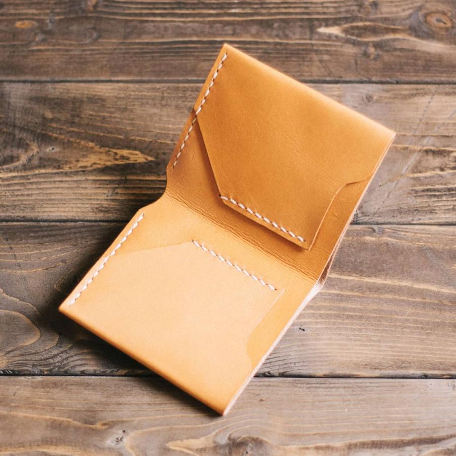 財布 二つ折り Duram ドゥラム スティコ ウォレット 14026 メンズ レディース 革 本革 レザー カードケース 薄い スリム シンプル | DURAM FACTORY | 16