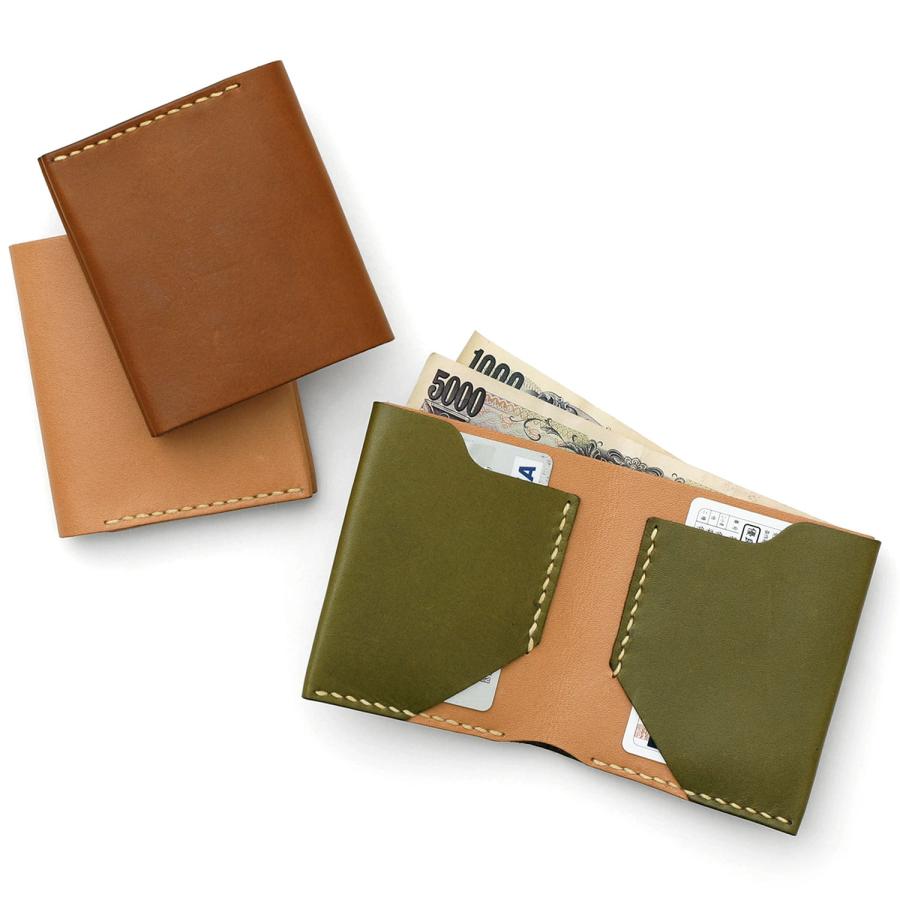 財布 二つ折り Duram ドゥラム スティコ ウォレット 14026 メンズ レディース 革 本革 レザー カードケース 薄い スリム シンプル | DURAM FACTORY | 10