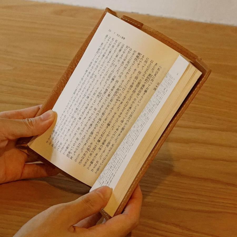 文庫本ブックカバー Duram ドゥラム 14009 革 本革 レザー 文庫サイズ 調節 調整 手帳カバー 日本製 おしゃれ ギフト プレゼント | DURAM FACTORY | 21