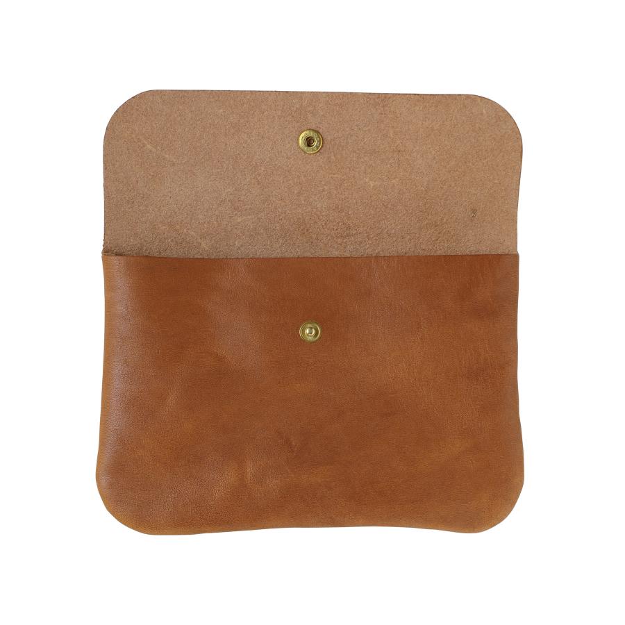 レザー ポーチ DURAM ドゥラム フラップポーチA6 24032 本革 お薬手帳ケース 通帳ケース パスポートケース 化粧 メイクポーチ ペンケース 筆箱 | DURAM FACTORY | 06