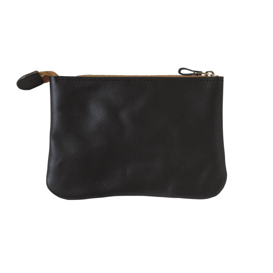 レザー ポーチ 本革 DURAM ドゥラム ファスナーポーチA6 24033 ジッパー 通帳ケース パスポートケース 化粧 メイクポーチ ペンケース | DURAM FACTORY | 05