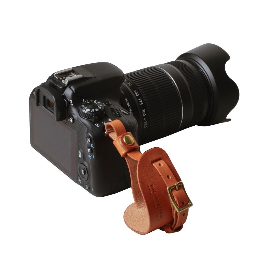 レザー 革 カメラストラップ DURAM ドゥラム カメラハンドストラップ 17005 一眼レフ | DURAM FACTORY | 12