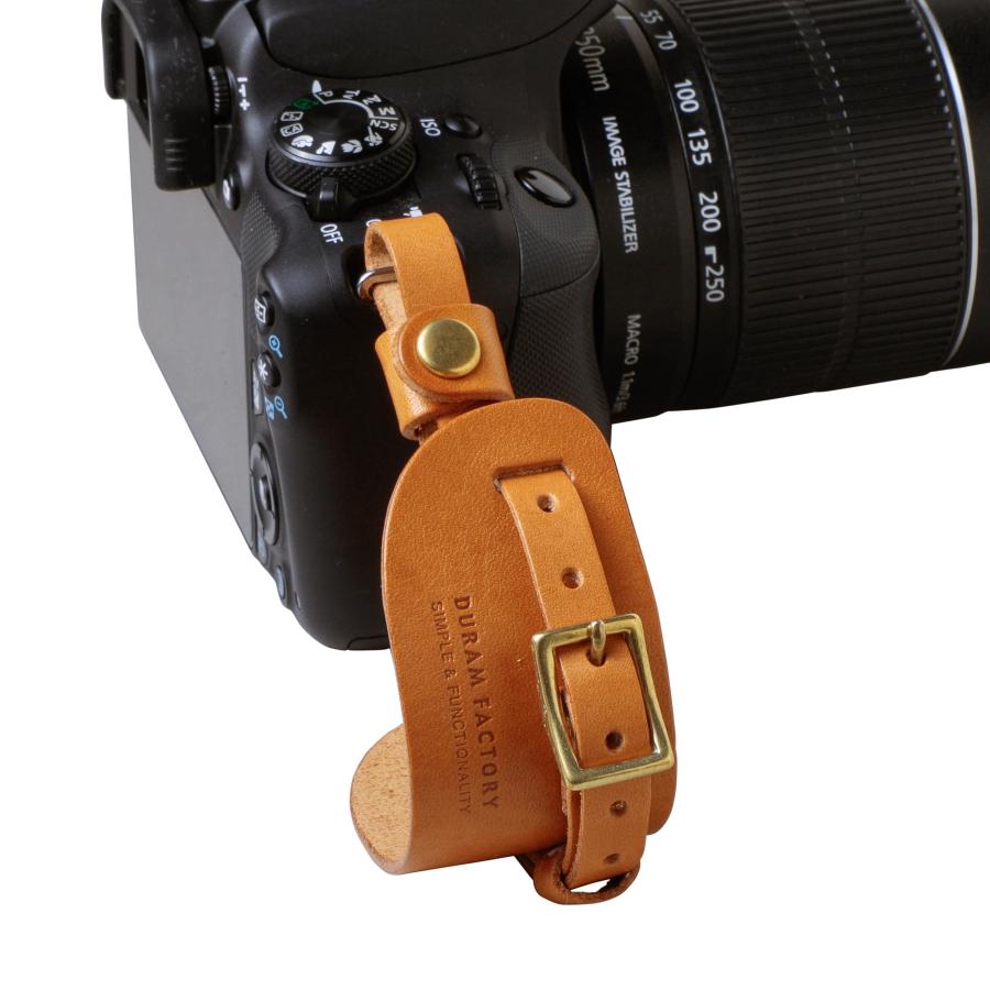 レザー 革 カメラストラップ DURAM ドゥラム カメラハンドストラップ 17005 一眼レフ | DURAM FACTORY | 13