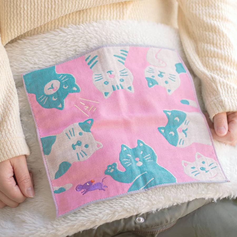 HIGHTIDE（ハイタイド） ニューレトロ ガーゼハンカチ ハンカチ 大人