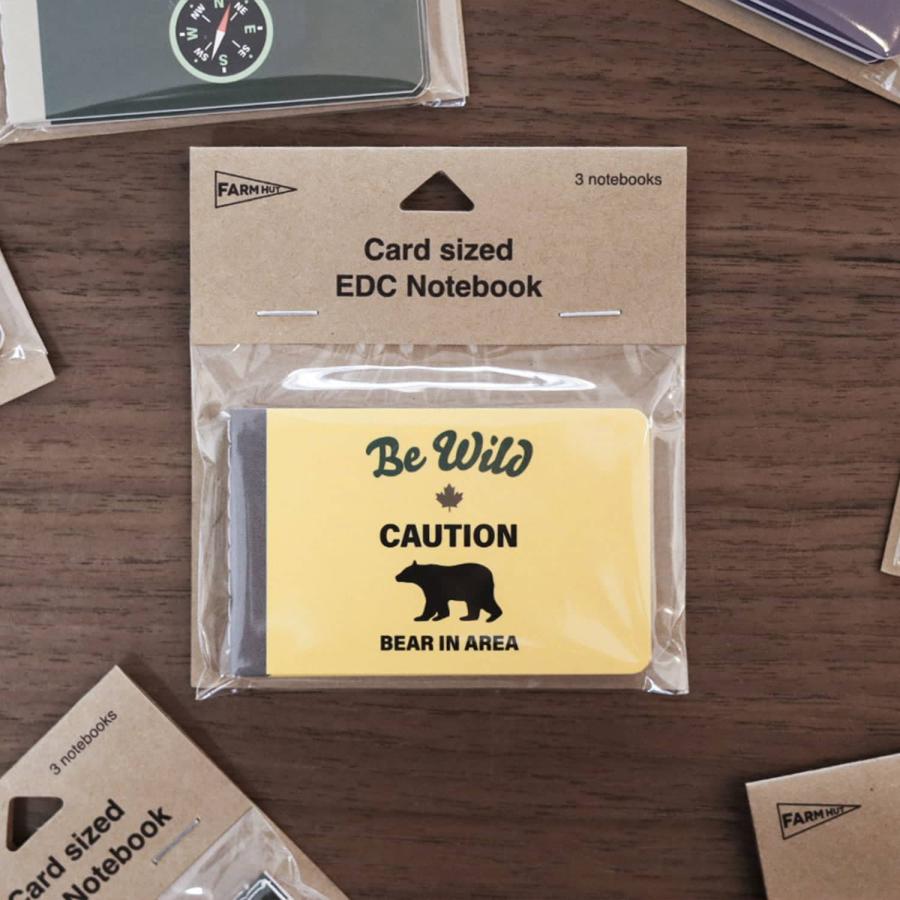 ノート 方眼 メモ帳 FARM HUT EDC ノートブック （Every day carry） メモパッド ポケットサイズ |  | 19