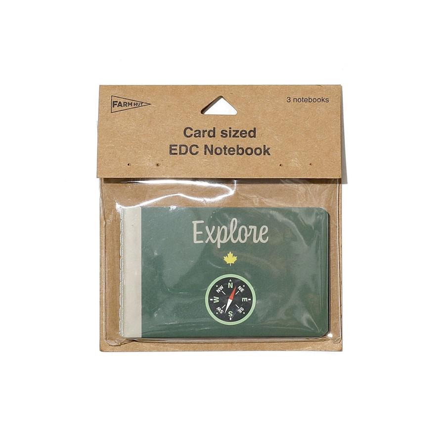 ノート 方眼 メモ帳 FARM HUT EDC ノートブック （Every day carry） メモパッド ポケットサイズ |  | 15